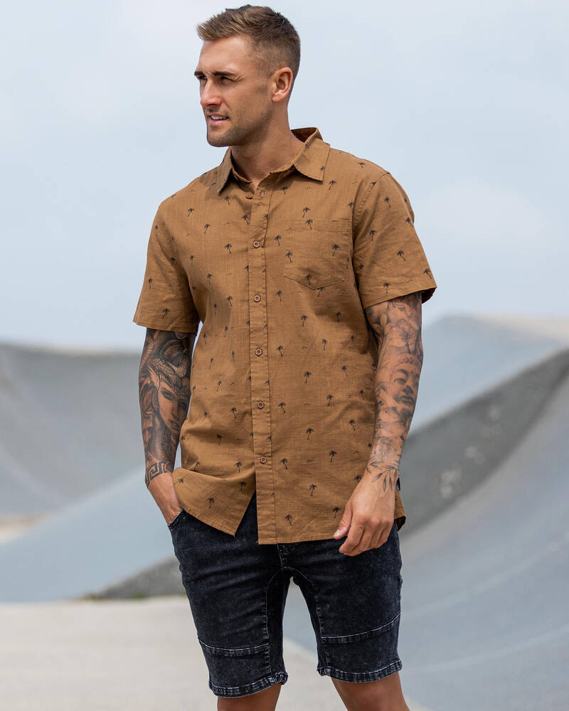 Lucid Scheme Denim Shorts for Mens