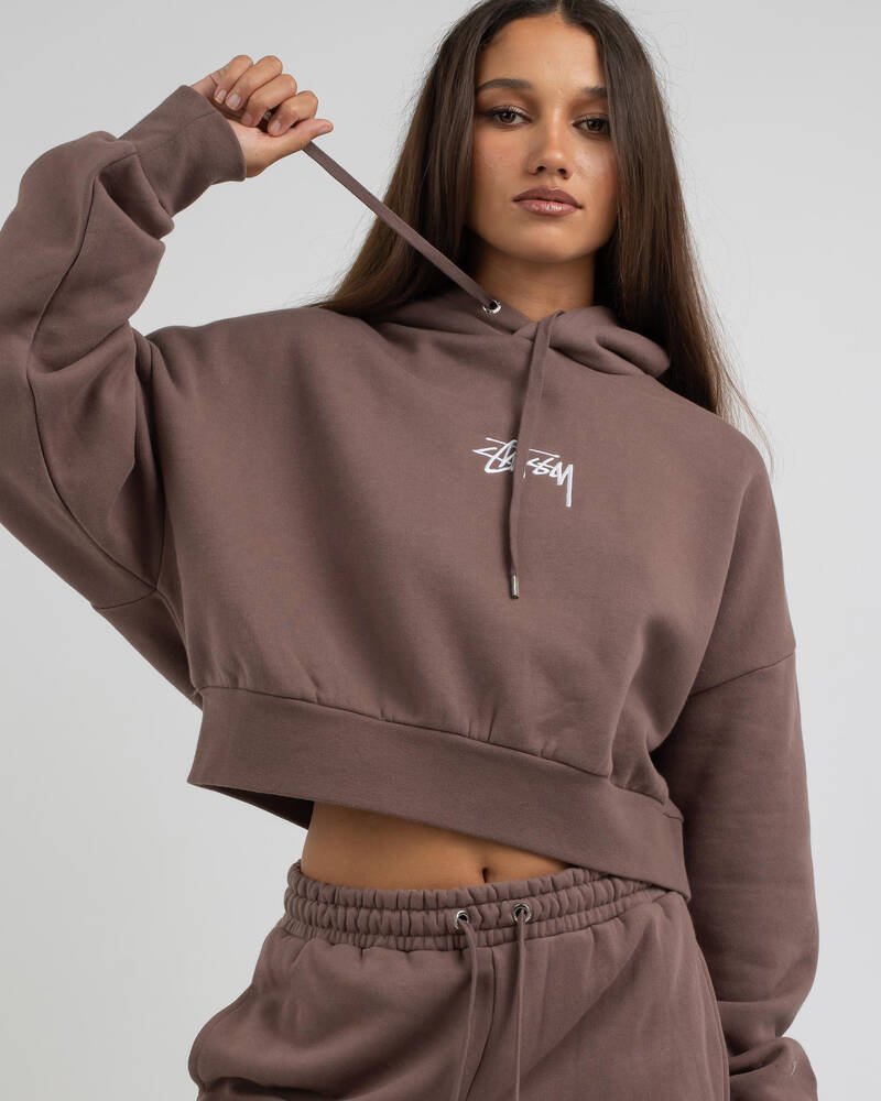 Stussy Stock Hoodie for Womens