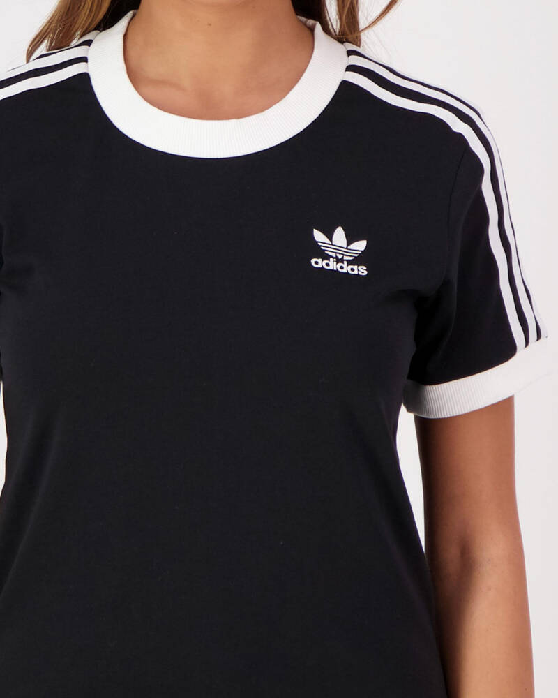 Adidas 3 Stripes T-Shirt for Womens