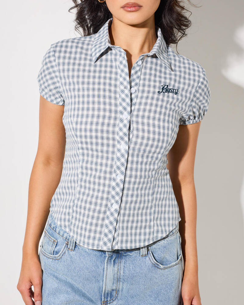 Rusty Missy May Check Shirt for Womens