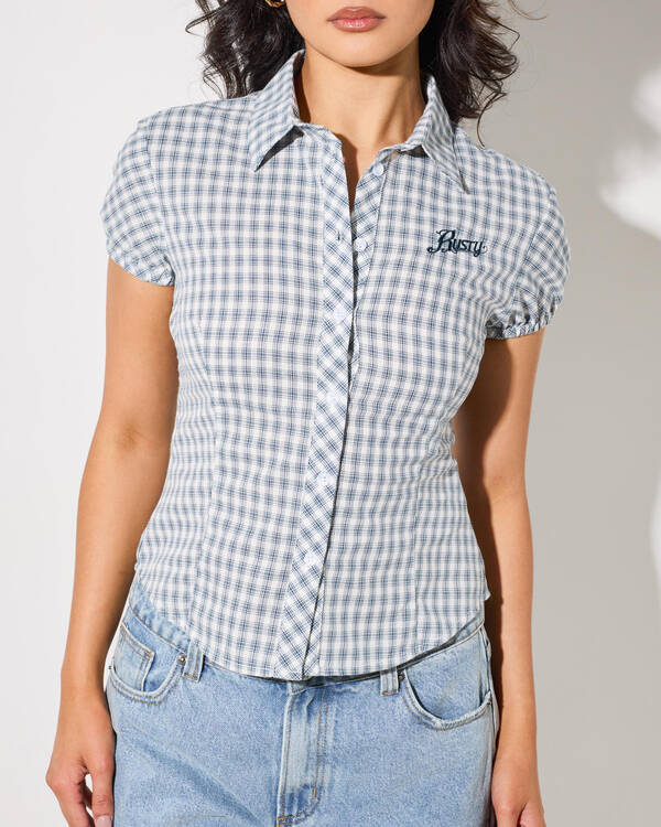 Rusty Missy May Check Shirt for Womens