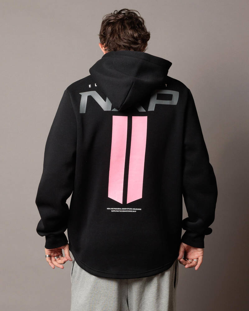 Nena & Pasadena Crew Dual Curved Hoodie for Mens