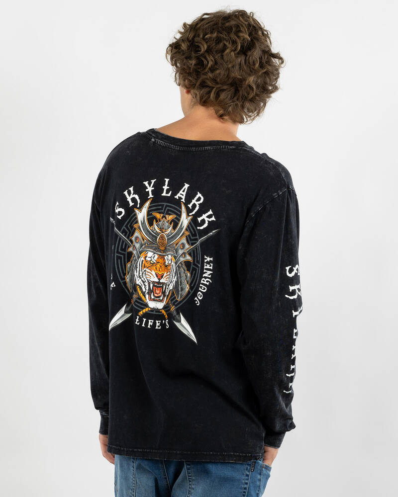 Skylark Samurai Long Sleeve T-Shirt for Mens