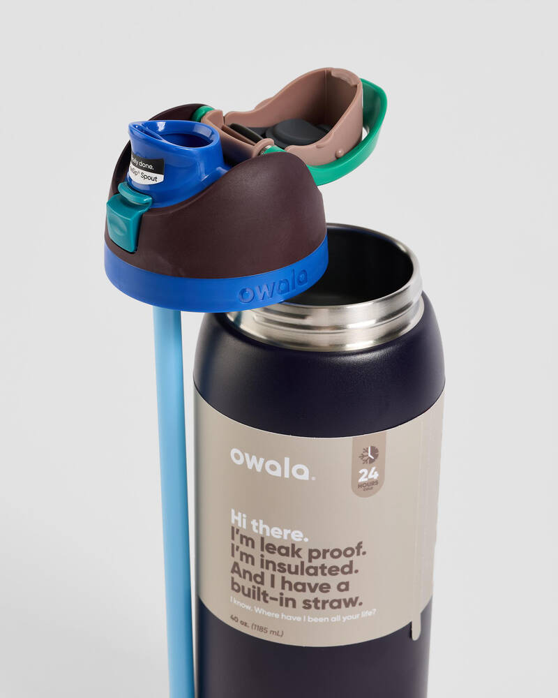 Owala 40oz FreeSip Stainless Steel Water Bottle for Unisex