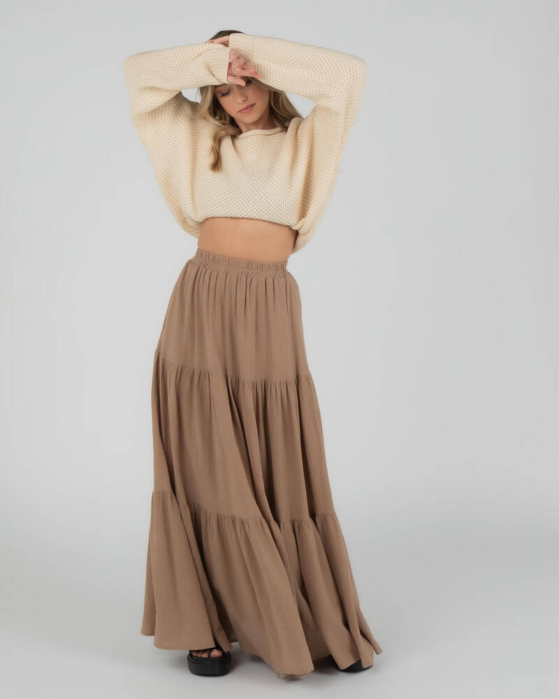 Mooloola Dusk Maxi Skirt for Womens