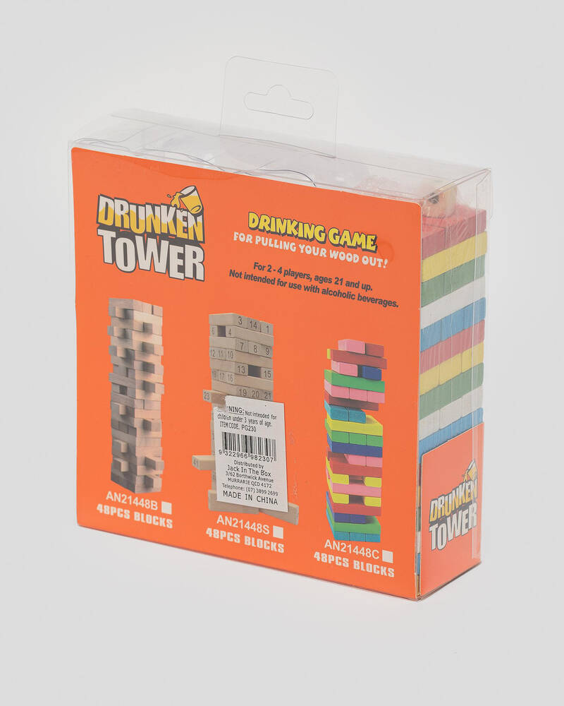 Get It Now Drunken Tower Game for Unisex