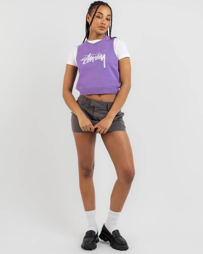 Stussy Knit Vest for Womens