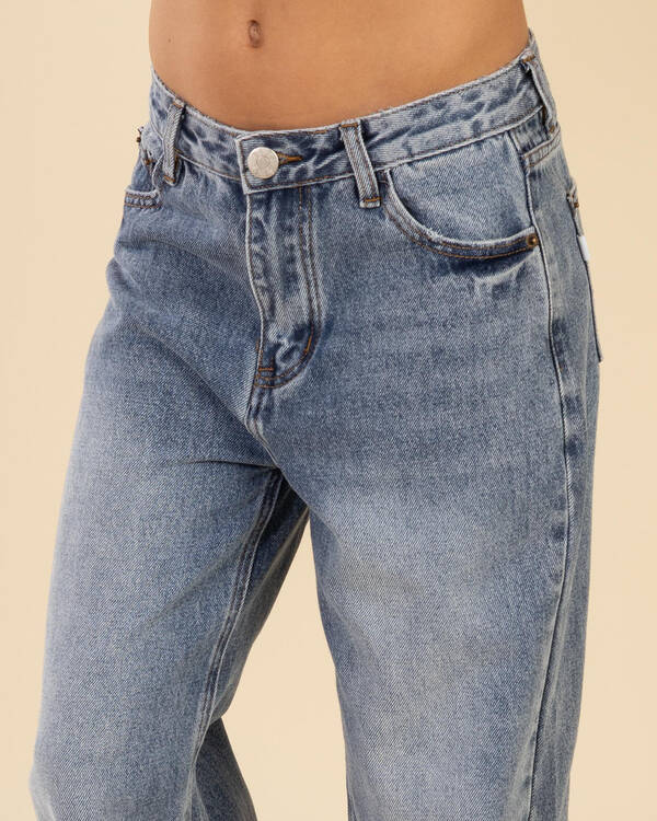 DESU Girls' Icon Straight Leg Jeans for Womens