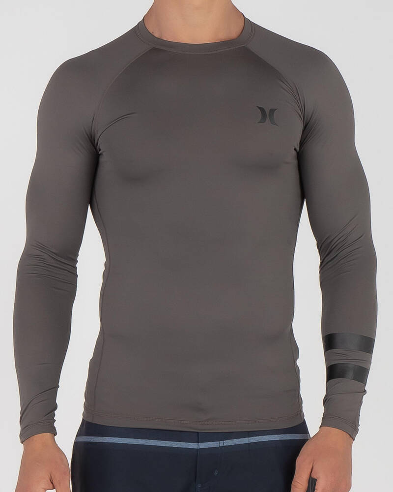 Hurley Pro Light Top Long Sleeve Rash Vest for Mens