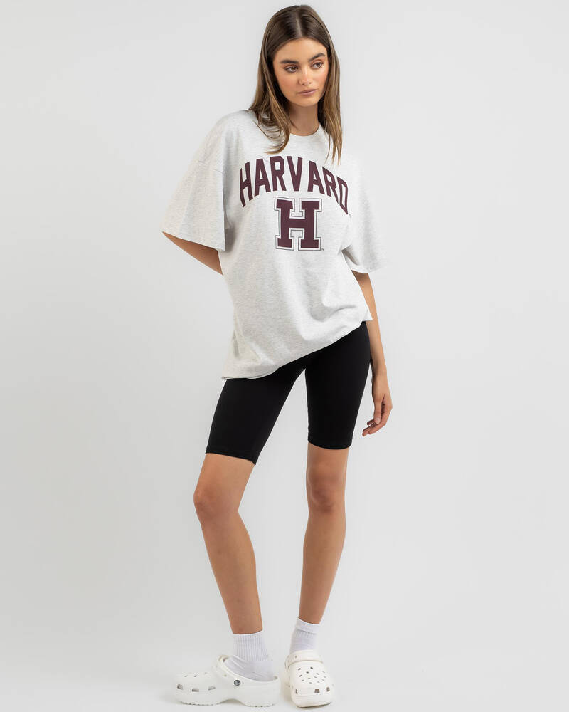 NCAA Harvard Oversized T-Shirt for Womens