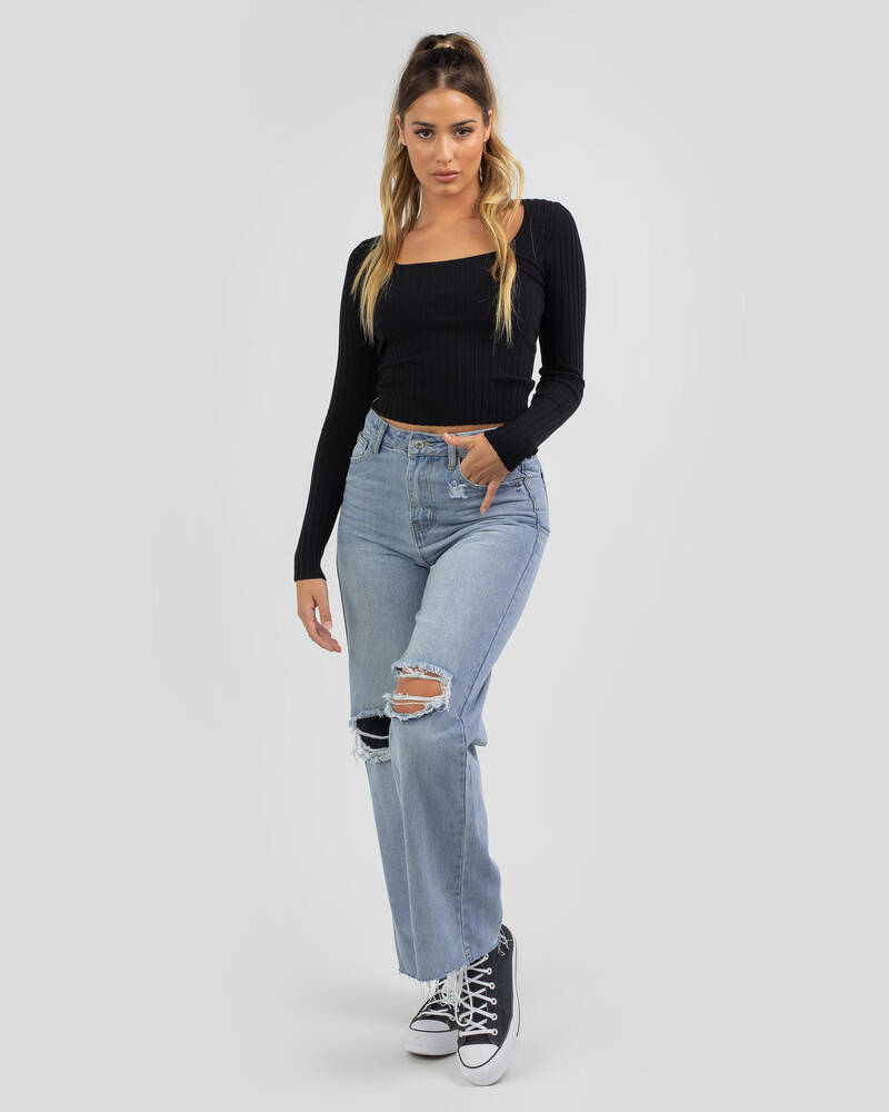 Mooloola Scully Knit Top for Womens