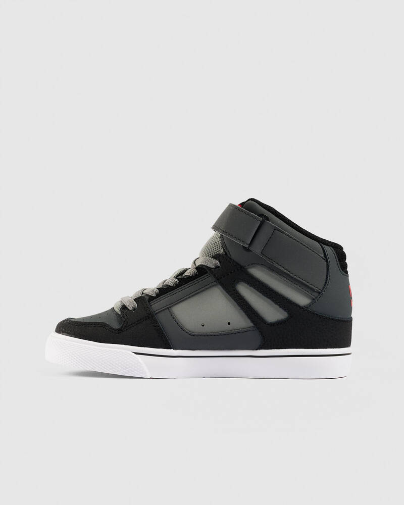 DC Shoes Boys' Pure Hi-Top EV Shoes for Unisex