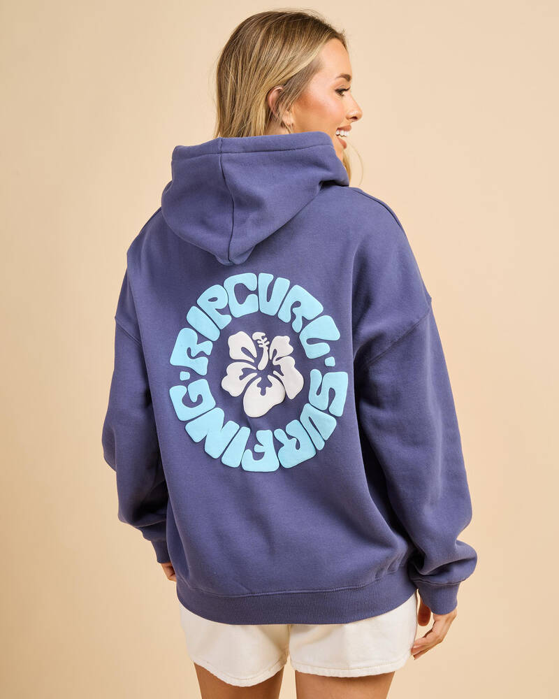 Rip Curl Surf Party Puff Heritage Hoodie for Womens