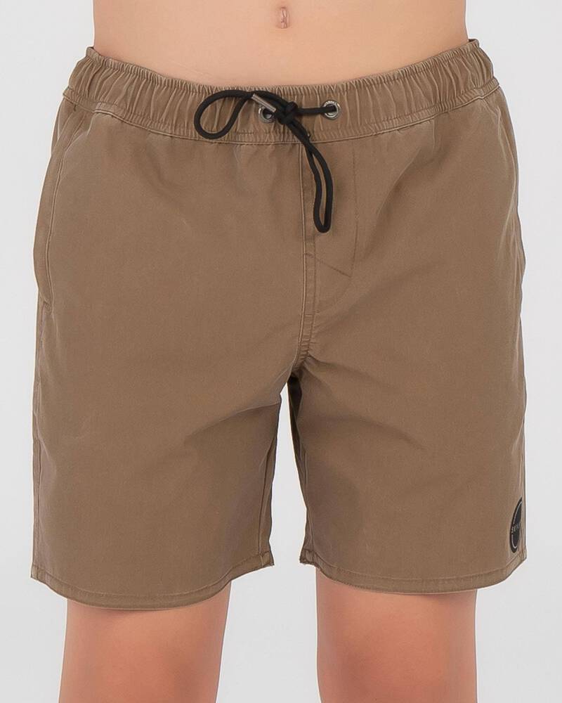 Skylark Boys' Reef Elastic Waist Shorts for Mens