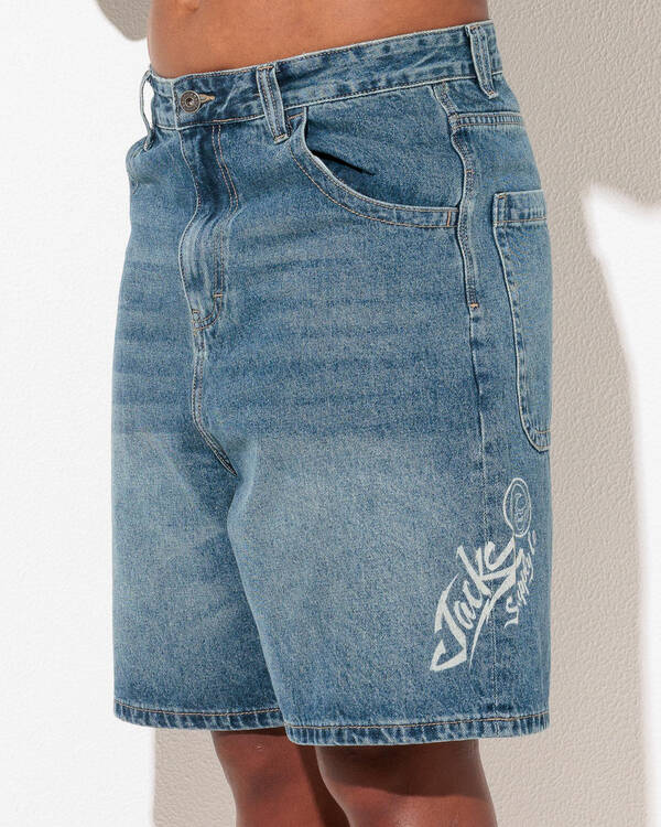 Jacks Surplus Denim Shorts for Mens