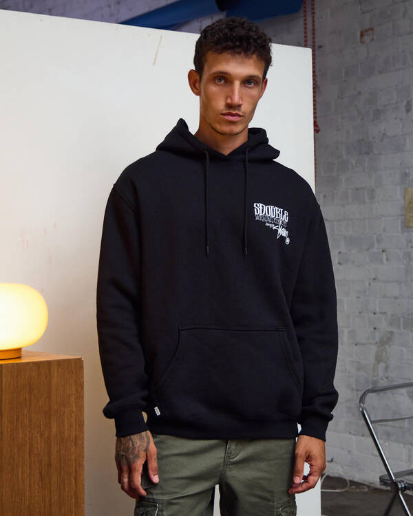 S-Double World Wide Roots Hoodie for Mens