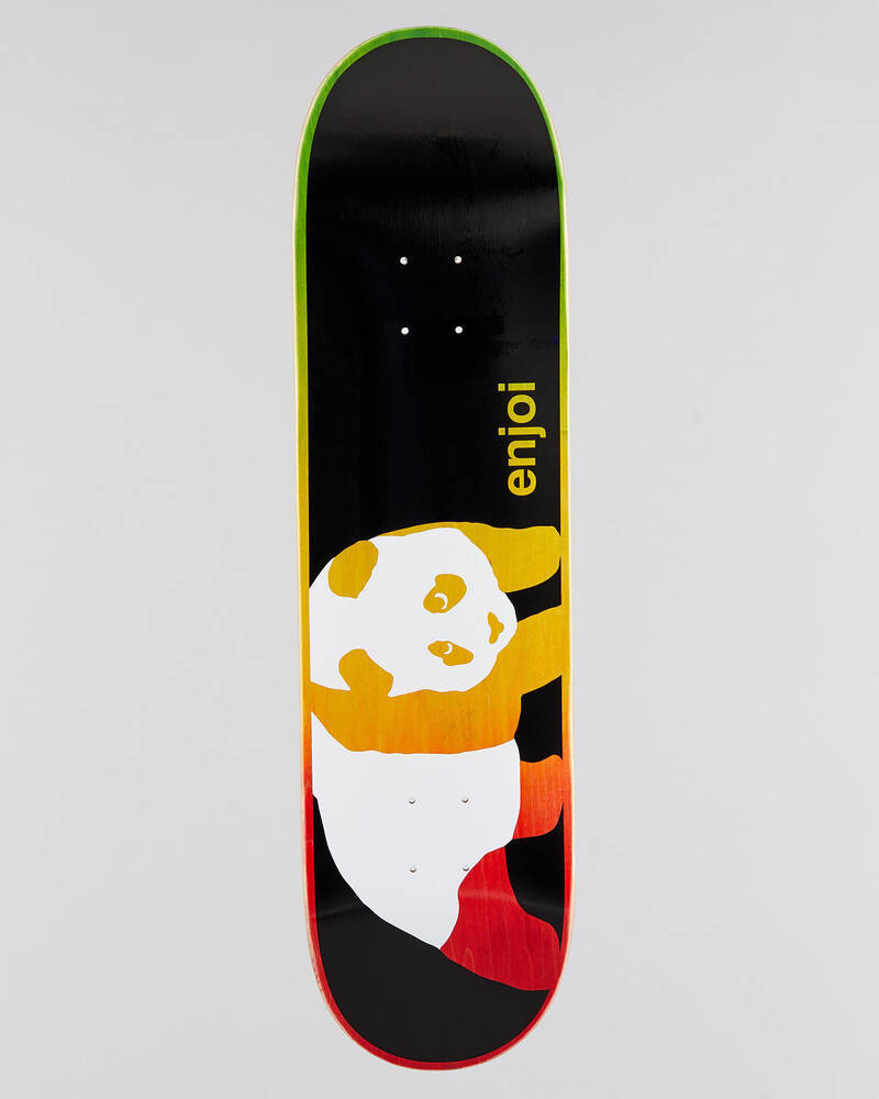 Enjoi Rasta Veneer 8.375" Skateboard Deck for Mens