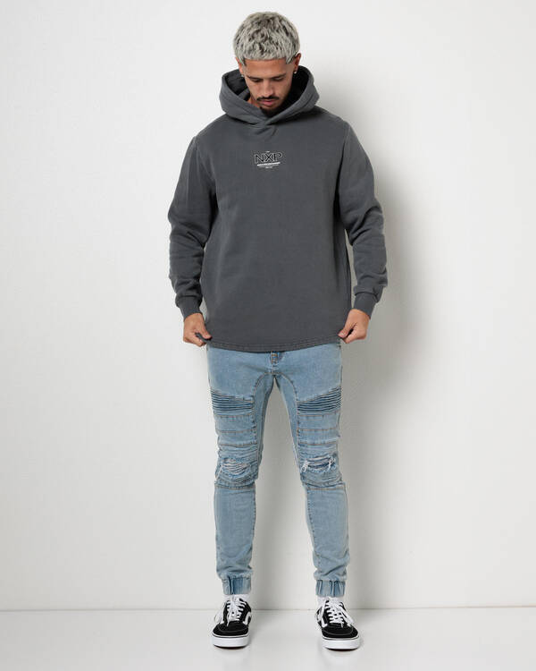 Nena & Pasadena Peak Dual Curved Hoodie for Mens