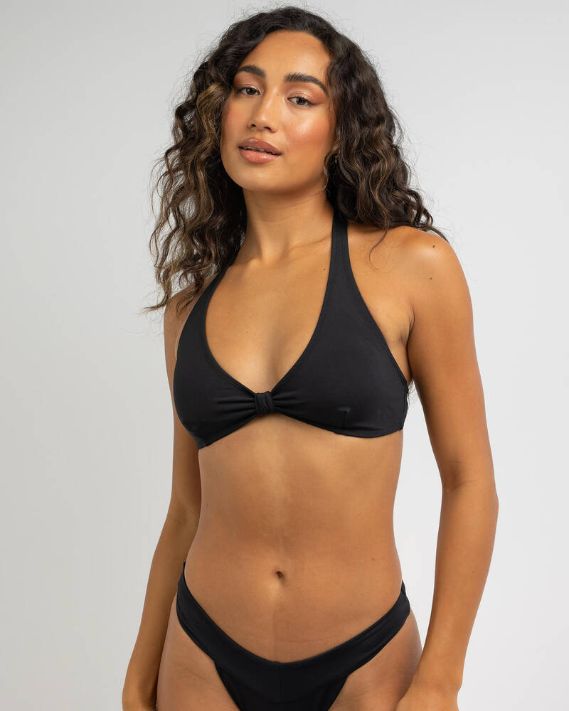 Topanga Kimmy Knot Triangle Bikini Top for Womens