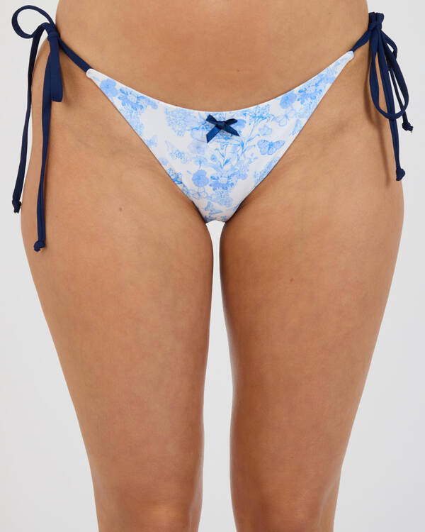 Kaiami Deja Classic Tie Bikini Bottom for Womens