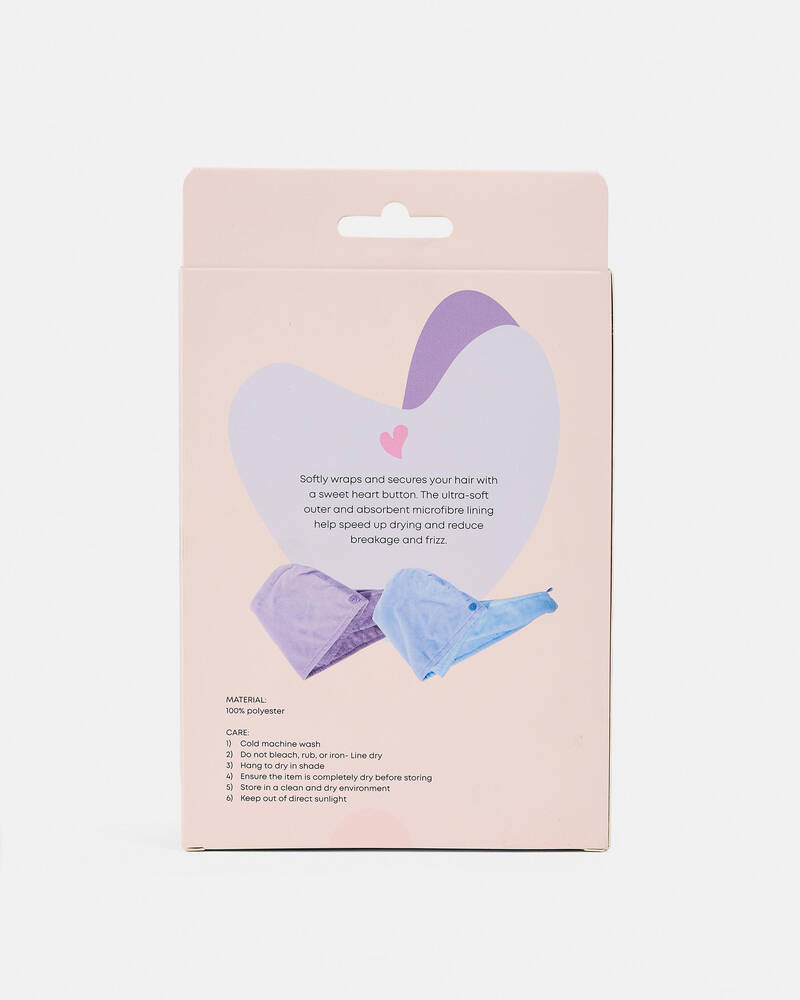 IS Gift Deluxe Turban Hair Towel for Womens