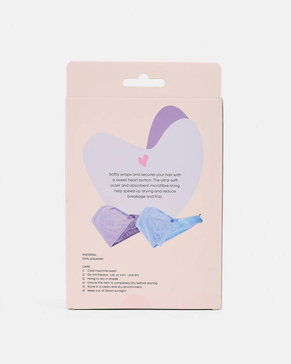 IS Gift Deluxe Turban Hair Towel for Womens