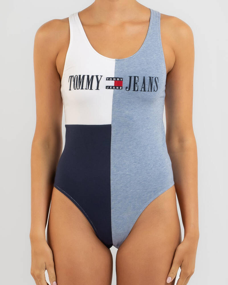 Tommy Hilfiger Body Racer Back Thong for Womens