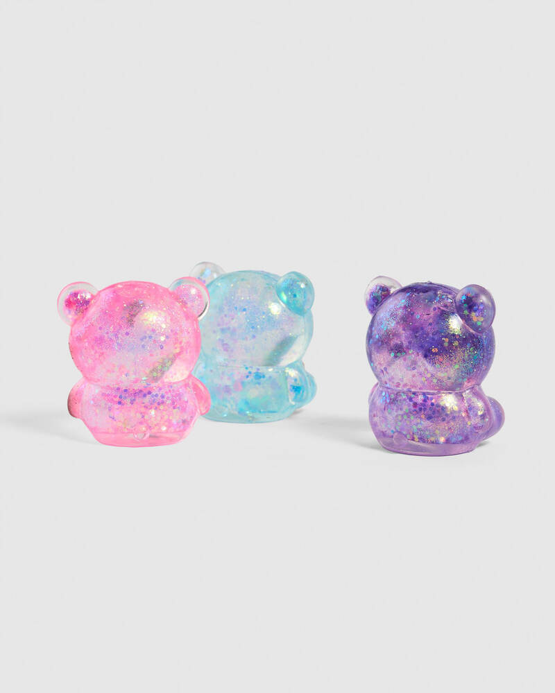 Scrunchems Squishy Bears 3Pk Fidget Toy for Unisex
