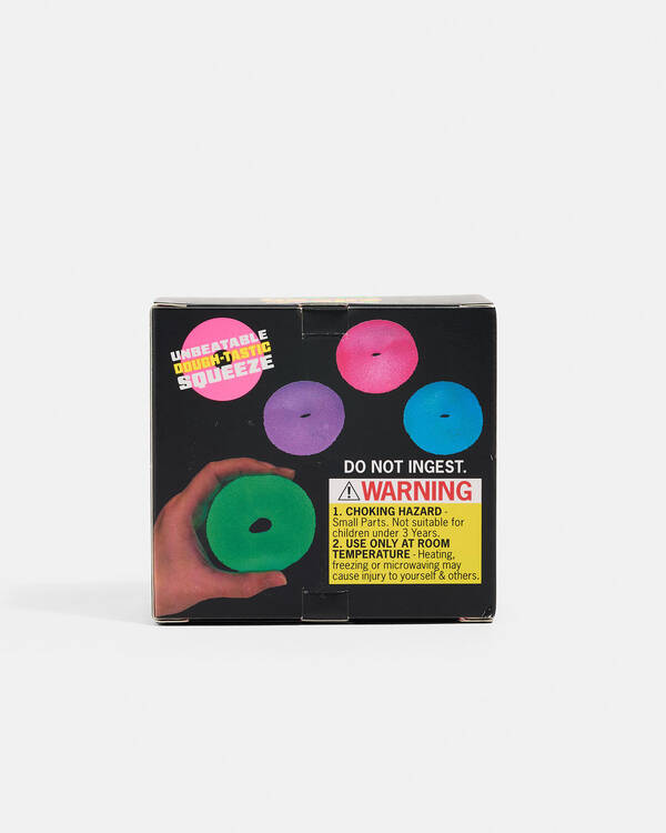 Smooshos Super Squeeze Doughnut Glow In The Dark Sqiushy Fidget Toy for Unisex