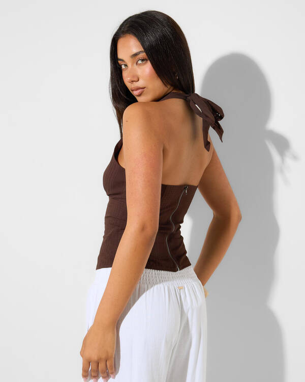 Mooloola Meredith Halter Top for Womens