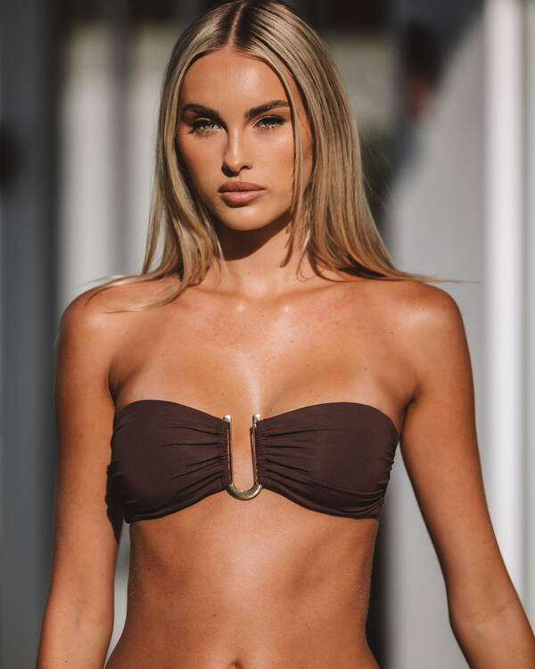 Kaiami Tatiana Bandeau Bikini Top for Womens