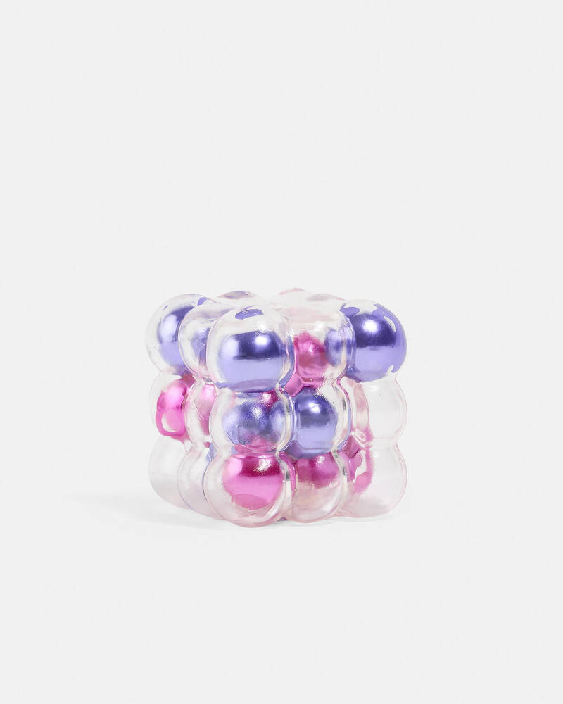 Get It Now Pearl Cube Squishy Fidget Toy for Unisex