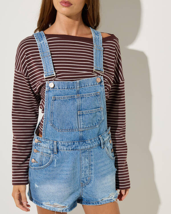 DESU Kirra Short Overalls for Womens
