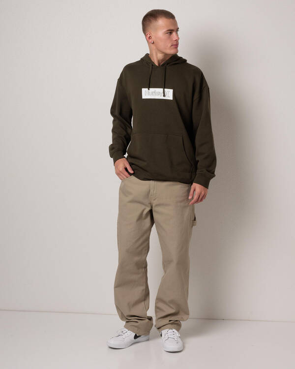 Hurley One And Only Outline Pullover Fleece Hoodie for Mens