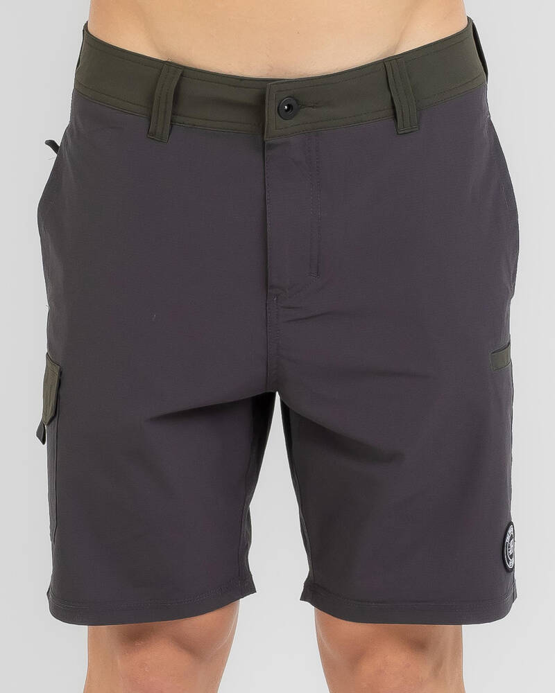 The Mad Hueys Cross Winds Hybrid Shorts for Mens