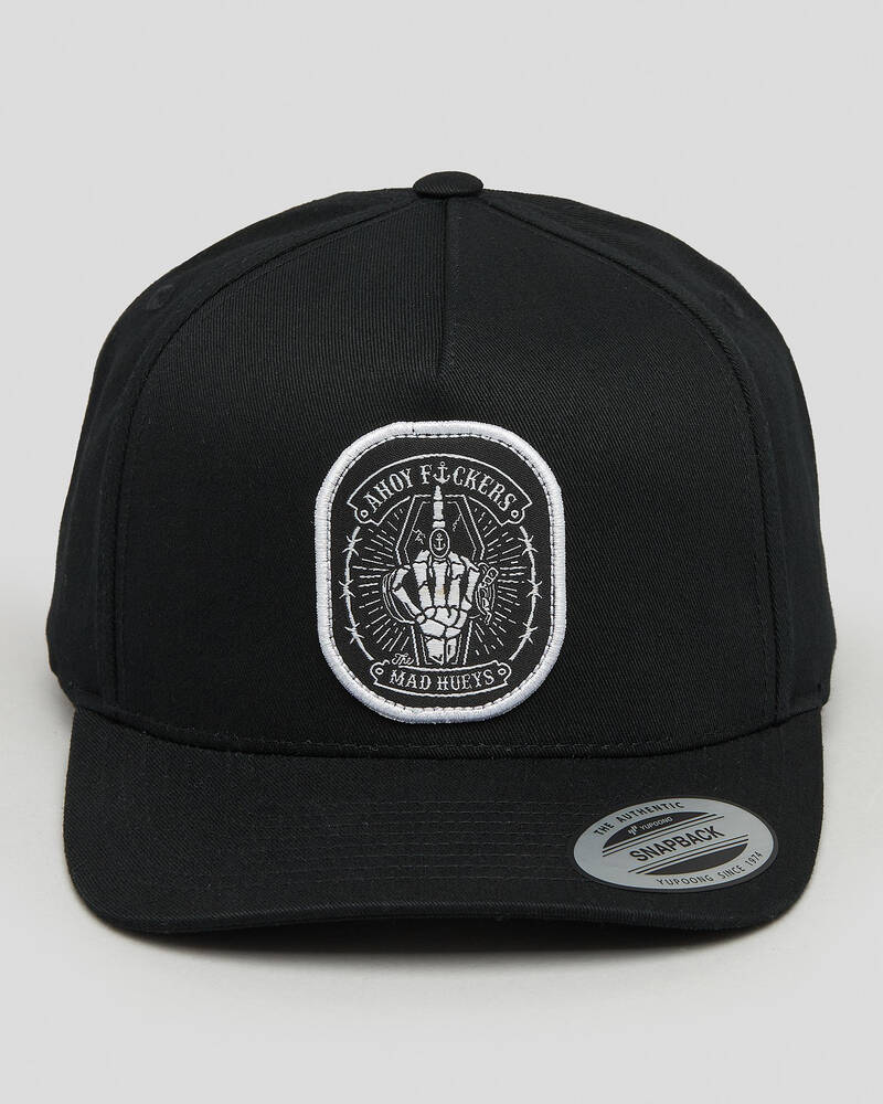 The Mad Hueys Ahoy Ahoy FKR Twill Snapback Cap for Mens