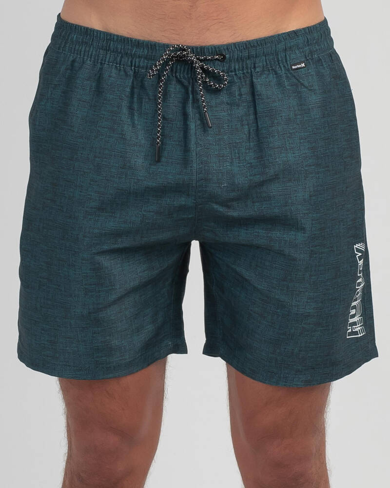 Hurley Fastlane 3D Heather Volley Board Shorts for Mens