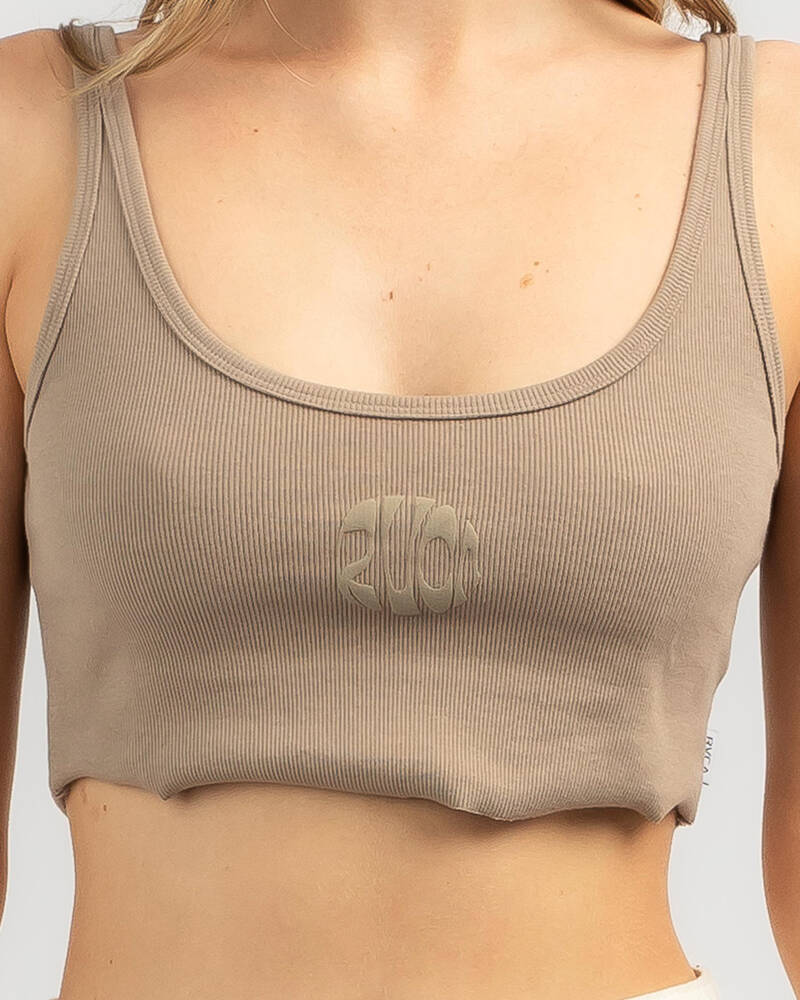 RVCA Warp Scooped Tank Top for Womens