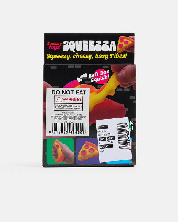 Miscellaneous Squeeze Pizza Squishy Toy for Unisex