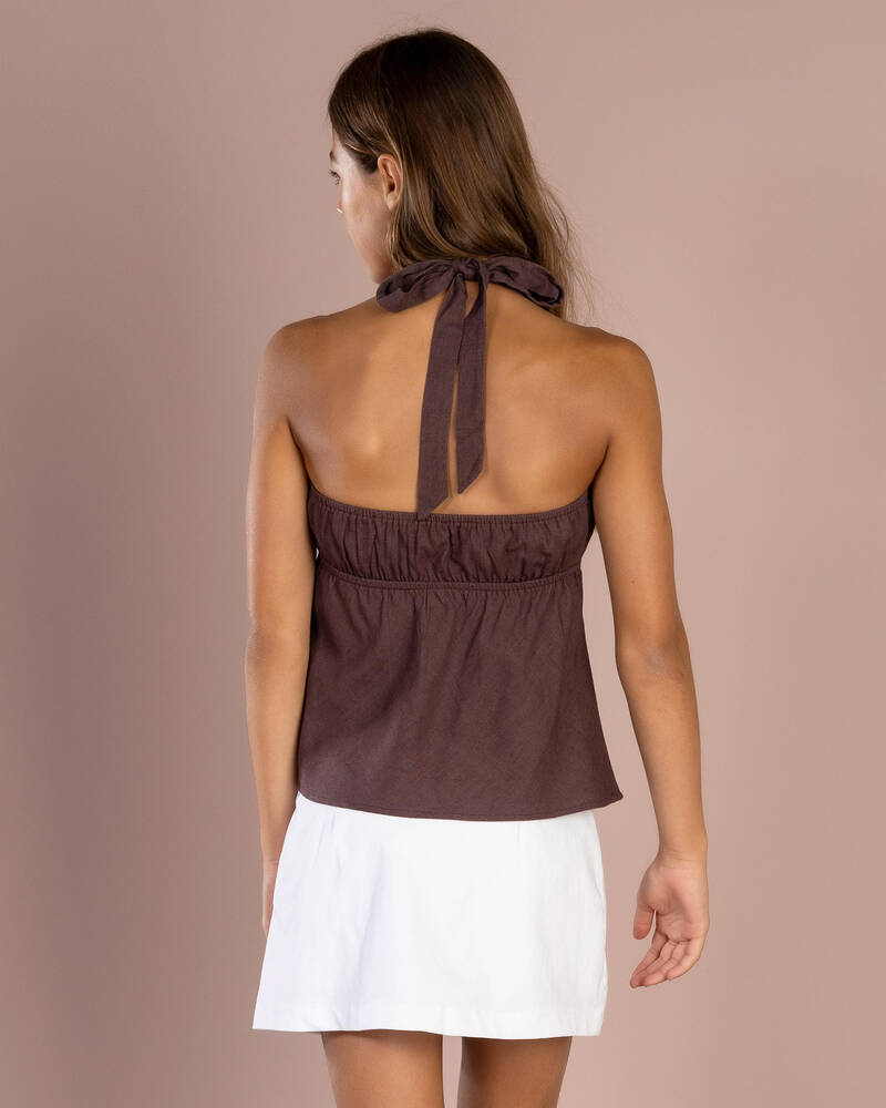 Mooloola Girls' Kiki Hawaii Halter Top for Womens