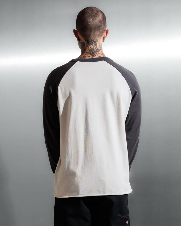 Kiss Chacey Harley-Davidson Dismount Raglan Long Sleeve T-Shirt for Mens