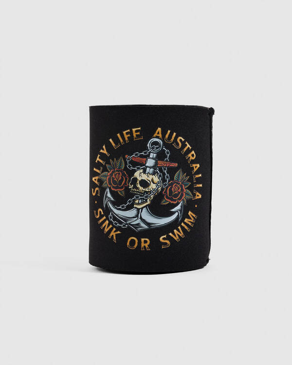 Salty Life Sink or Swim Stubby Cooler for Mens