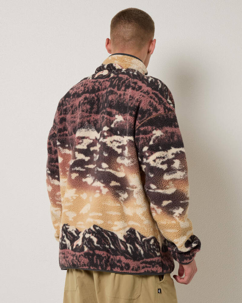 Columbia Helvetia II Printed Half Snap Fleece Sweatshirt for Mens