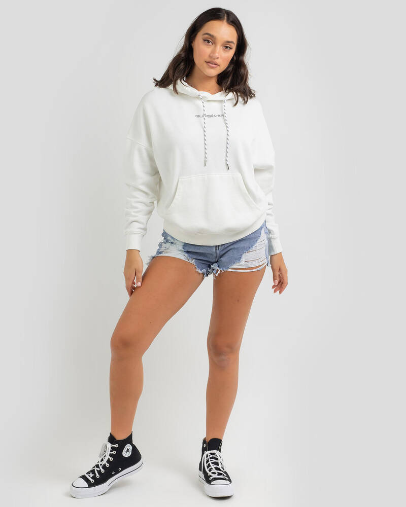 Quiksilver Logo Hoodie for Womens