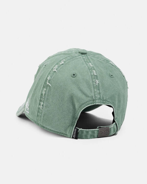 Von Dutch Distressed Zigzag Dad Cap for Mens