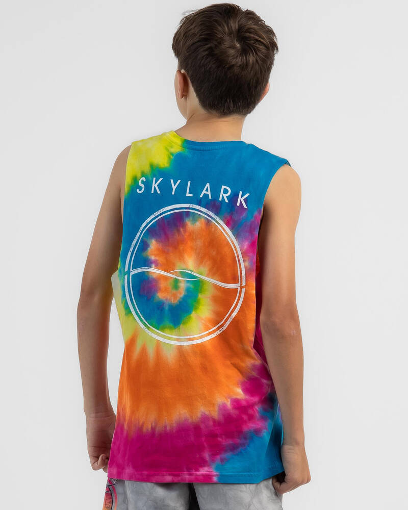 Skylark Boys' Sky High Muscle Tank for Mens