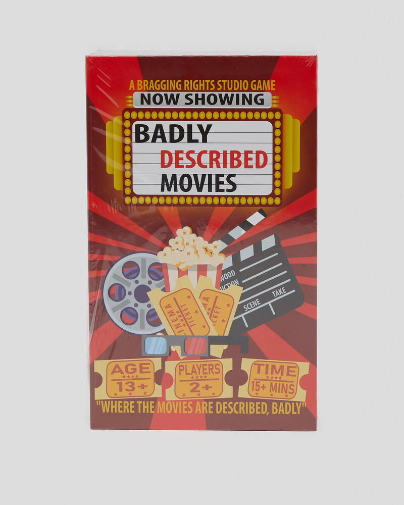 Get It Now Badly Described Movies Game for Unisex