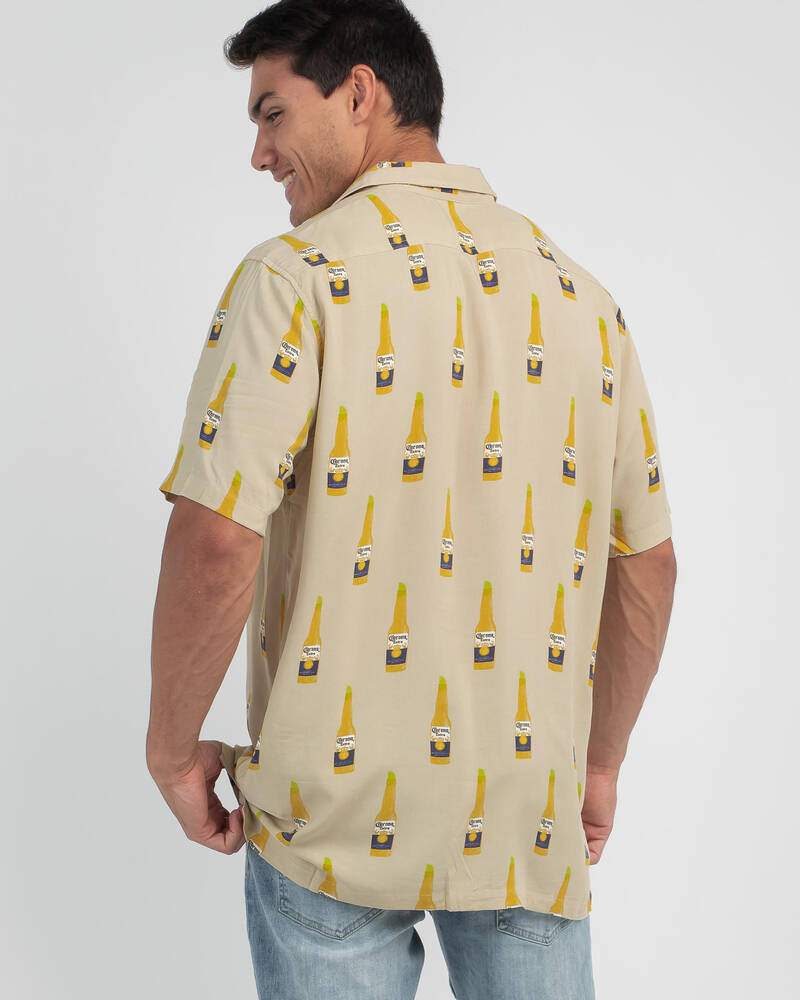 Kustom Corona Party Short Sleeve Shirt for Mens