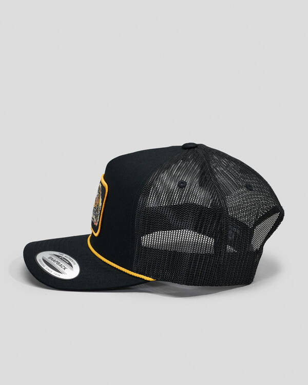 The Mad Hueys Frothin Out Twill Trucker Cap for Mens