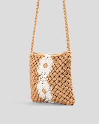 Mooloola Coolum Macrame Crossbody Bag for Womens image number null